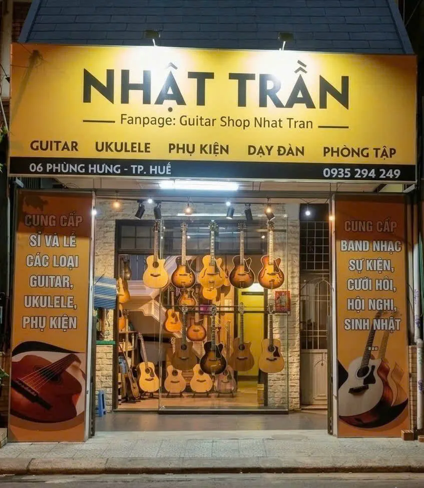 Cửa hàng nhạc cụ Nhật Trần
